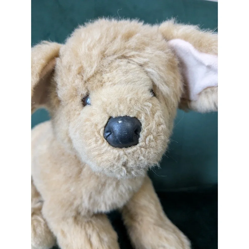Vintage 90s Douglas Cuddle Toy Golden Retriever Plush Yellow Dog Retired 14'' - Picture 2 of 7